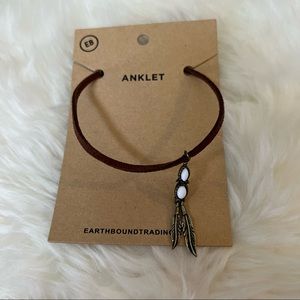 Boho Anklet with Charms